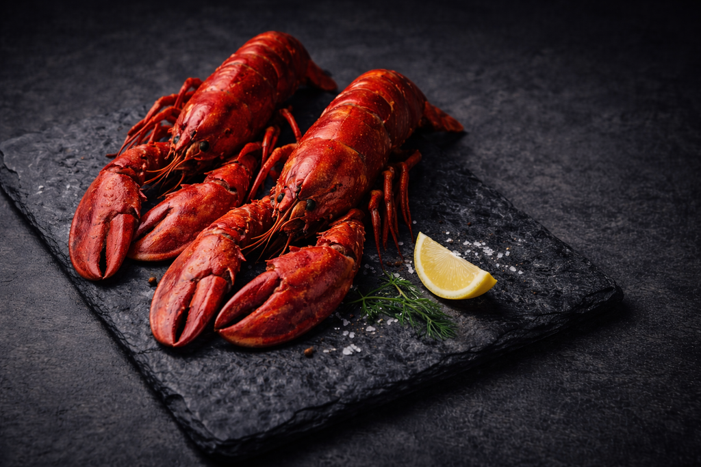 Whole Cooked Lobster