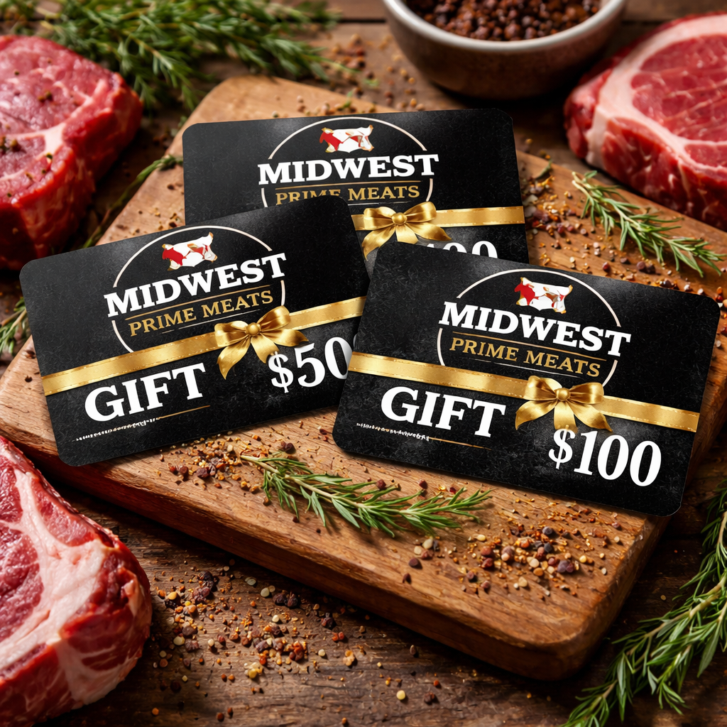 medium rare gift card Midwest Prime Meats Digital Gift Card